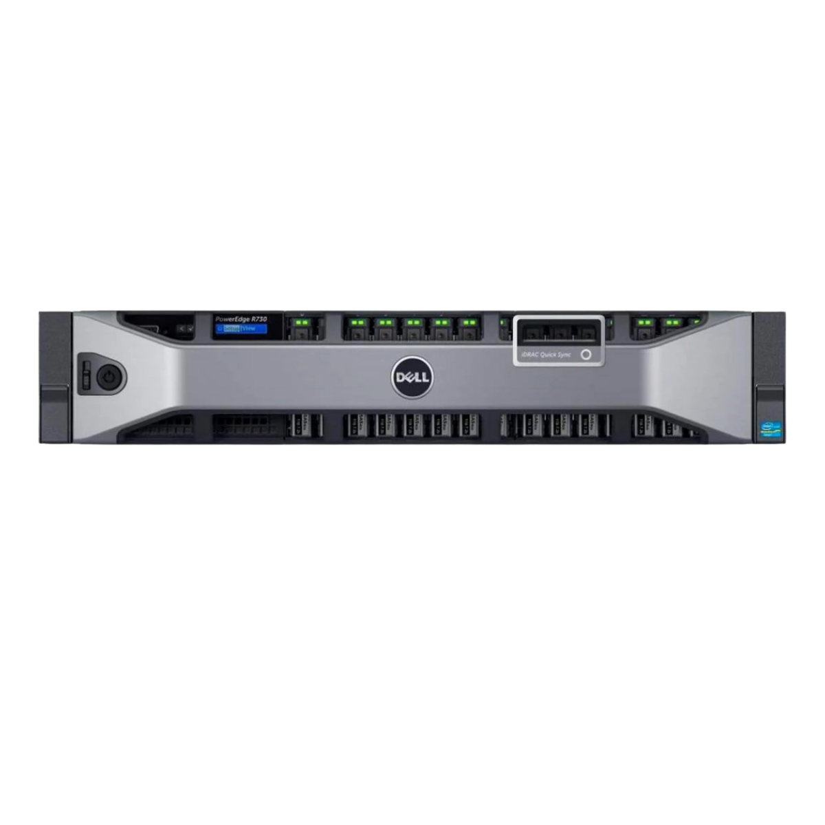 Dell PowerEdge R730 16-bay Server 2x E5-2650 V4 = 24 Cores H730 64GB RAM 2x trays