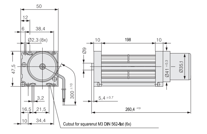 QG030-198/12 ebm papst Fan Blower 8W