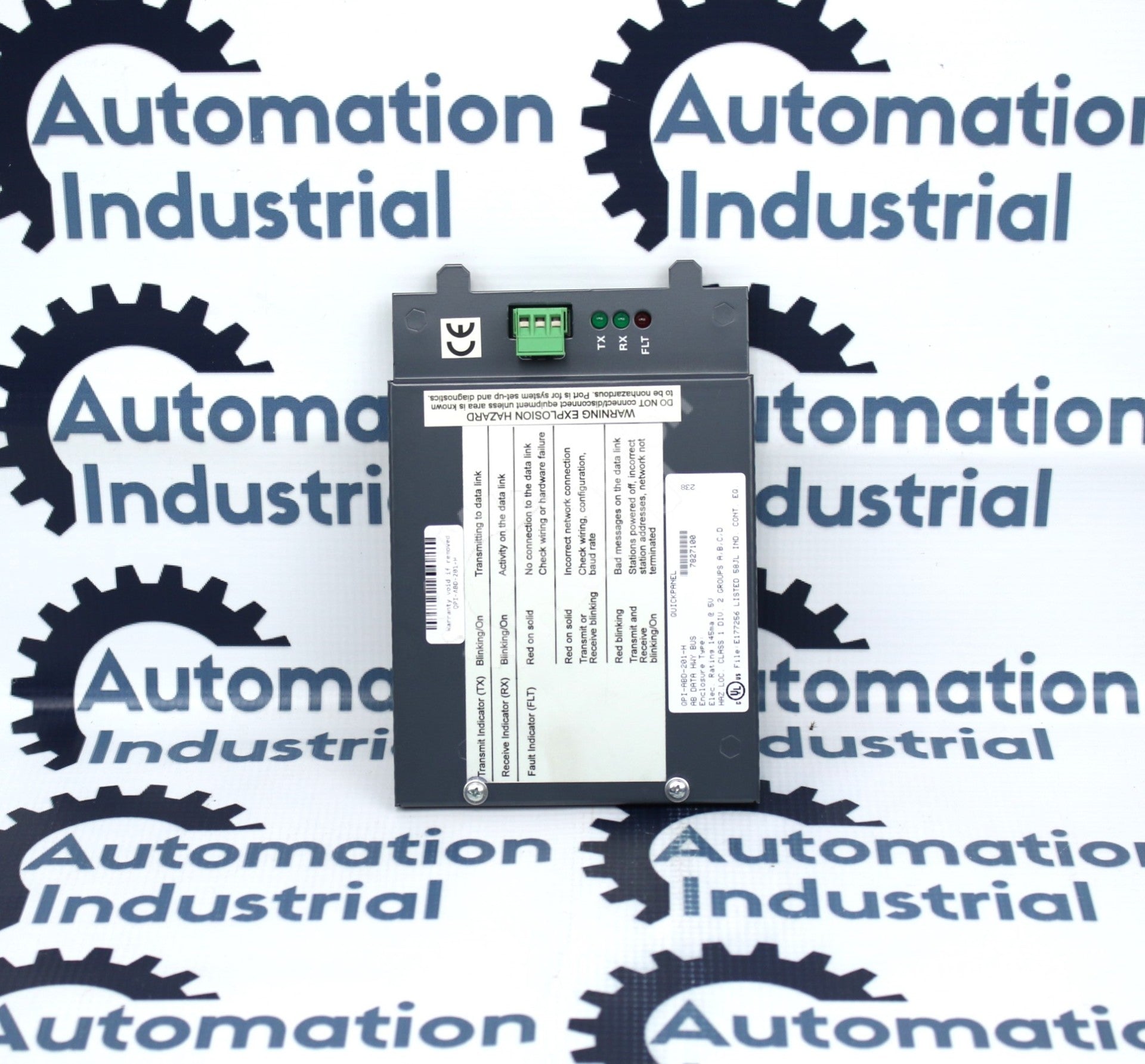 GE QuickPanel QPI-ABD-201 AB Data Highway Plus Communication Module