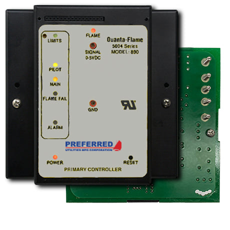 Preferred Instruments 5004-890 Flame Safeguard Controller for Single Burner RA890 Replacement