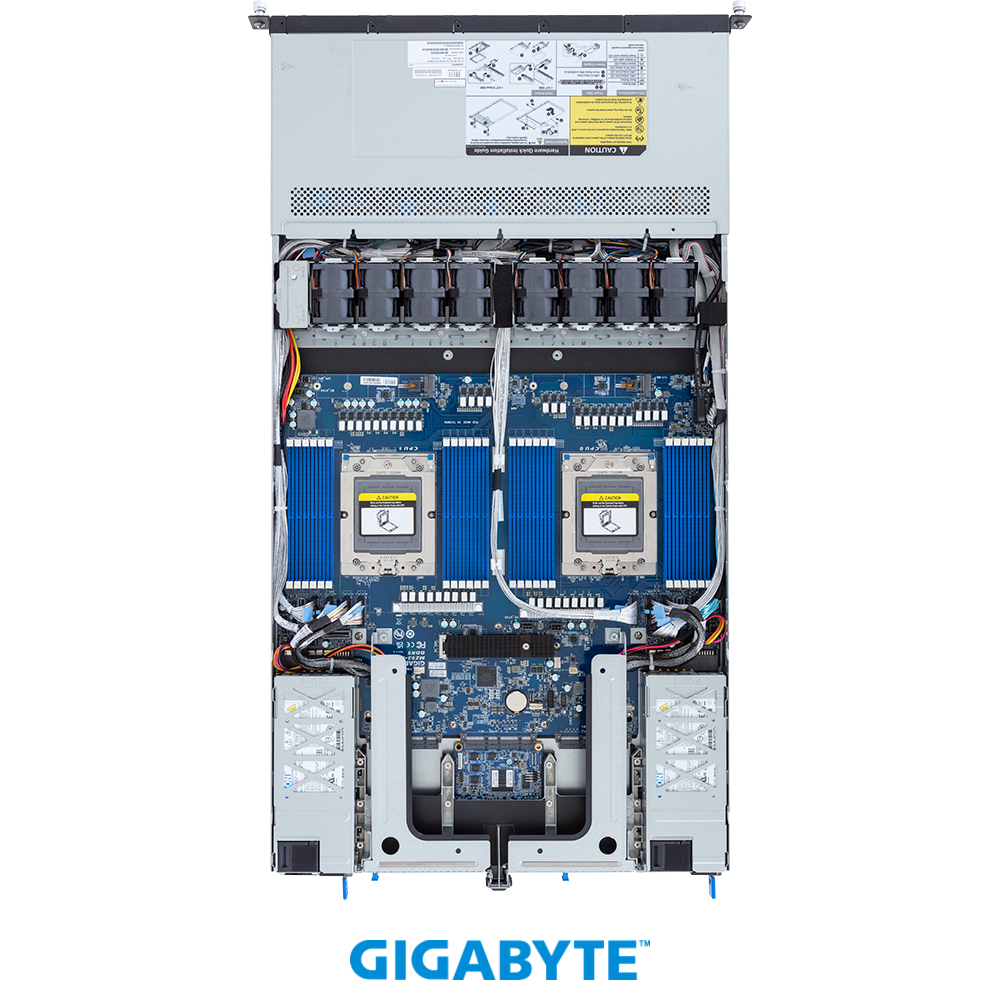GIGABYTE R183-Z96-AAD1 - 1TB DDR5 RAM & AMD EPYC 9474F