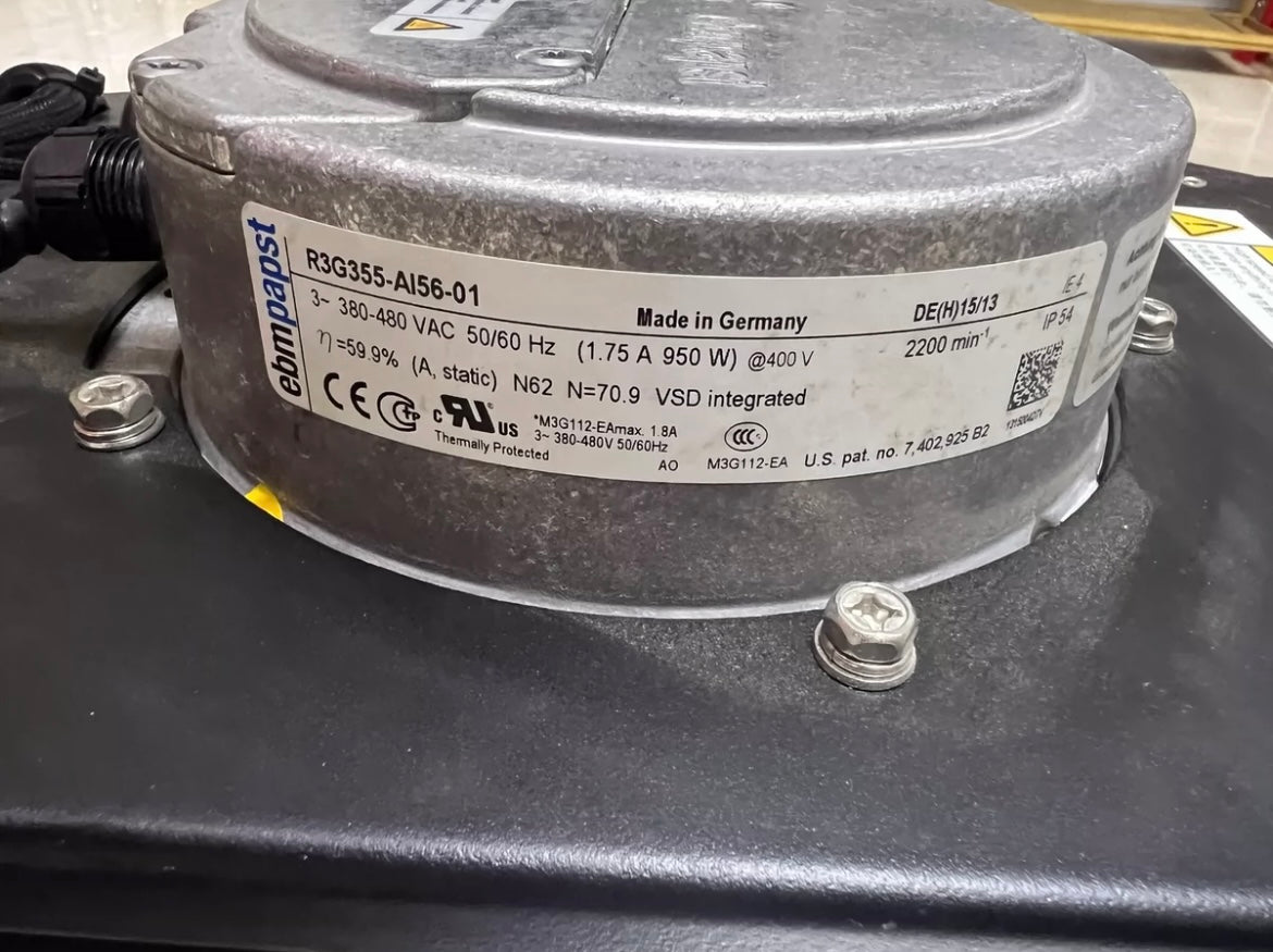 R3G355-Al56-08 950W ebm-papst  Fan 380-400V 1.75A 2200rpm