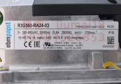 R3G560-RA24-03 ebmpapst  Fans Motor M3G150-FF