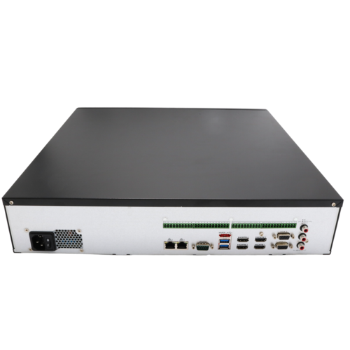 Luminys R68-64NA R6 Extreme Series NVR, 32MP 64 Channel 2U Dual NIC, 8SATA,  Analytics by Recorder Including Metadata, LumiSearch Supported