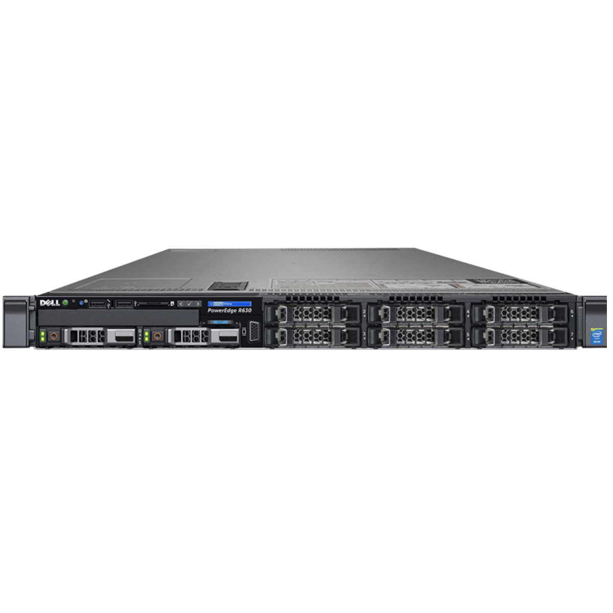 Dell PowerEdge R630 8-bay Server 2x E5-2623 V3 - 3.0GHz H330 32GB RAM 2x trays + rails