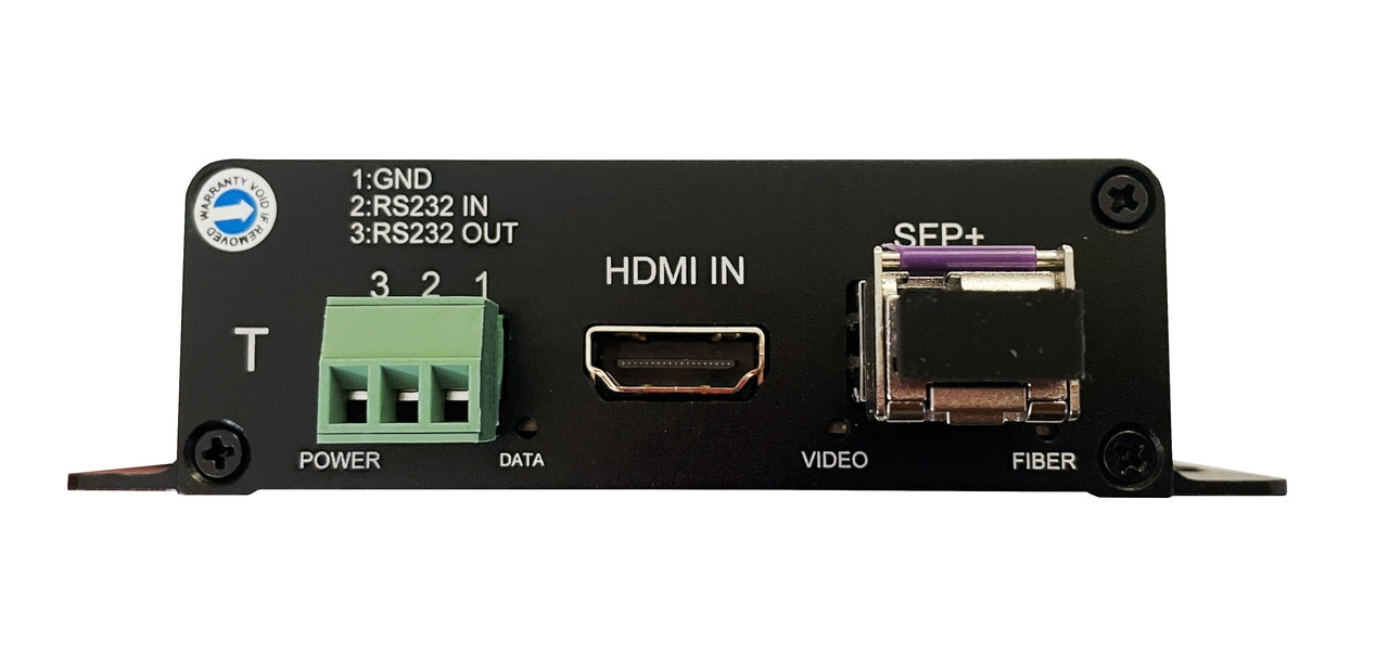 RB-4KHDMI-T 4K HDMI over fiber transmitter single strand with RS232 channel transport