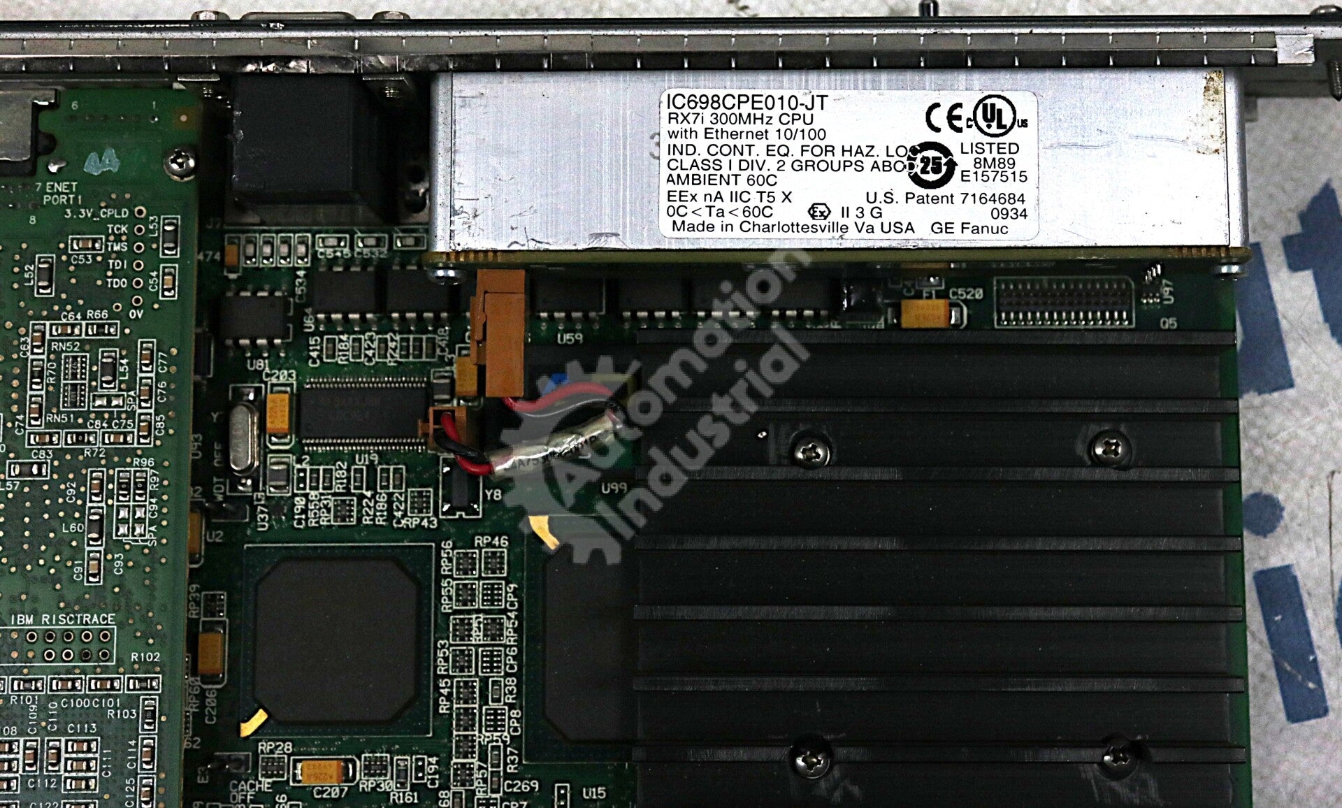 IC698CPE010 By GE Fanuc IC698CPE010-JT RX7I 300MHZ CPU With Ethernet 10/100