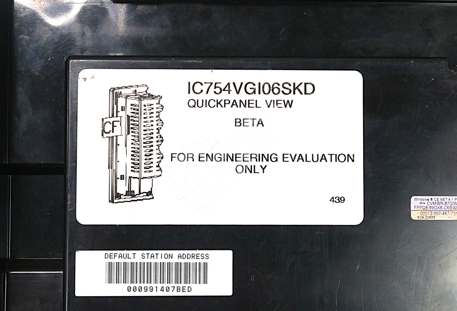 IC754VGI06SKD By GE Fanuc Total Control 6-inch QuickPanel View Keypad