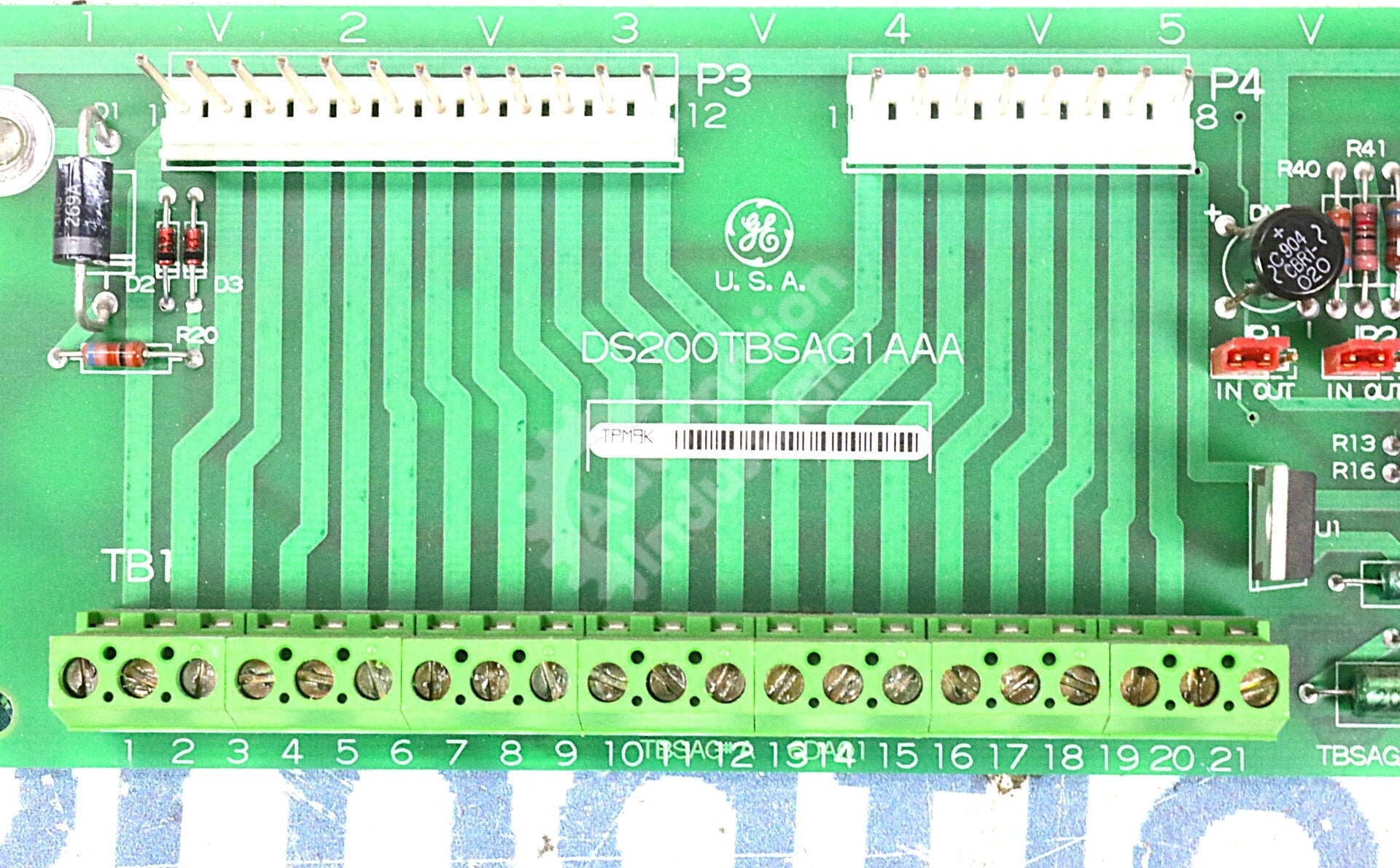 DS200TBSAG1A By General Electric DS200TBSAG1AAA LM Transducer Board