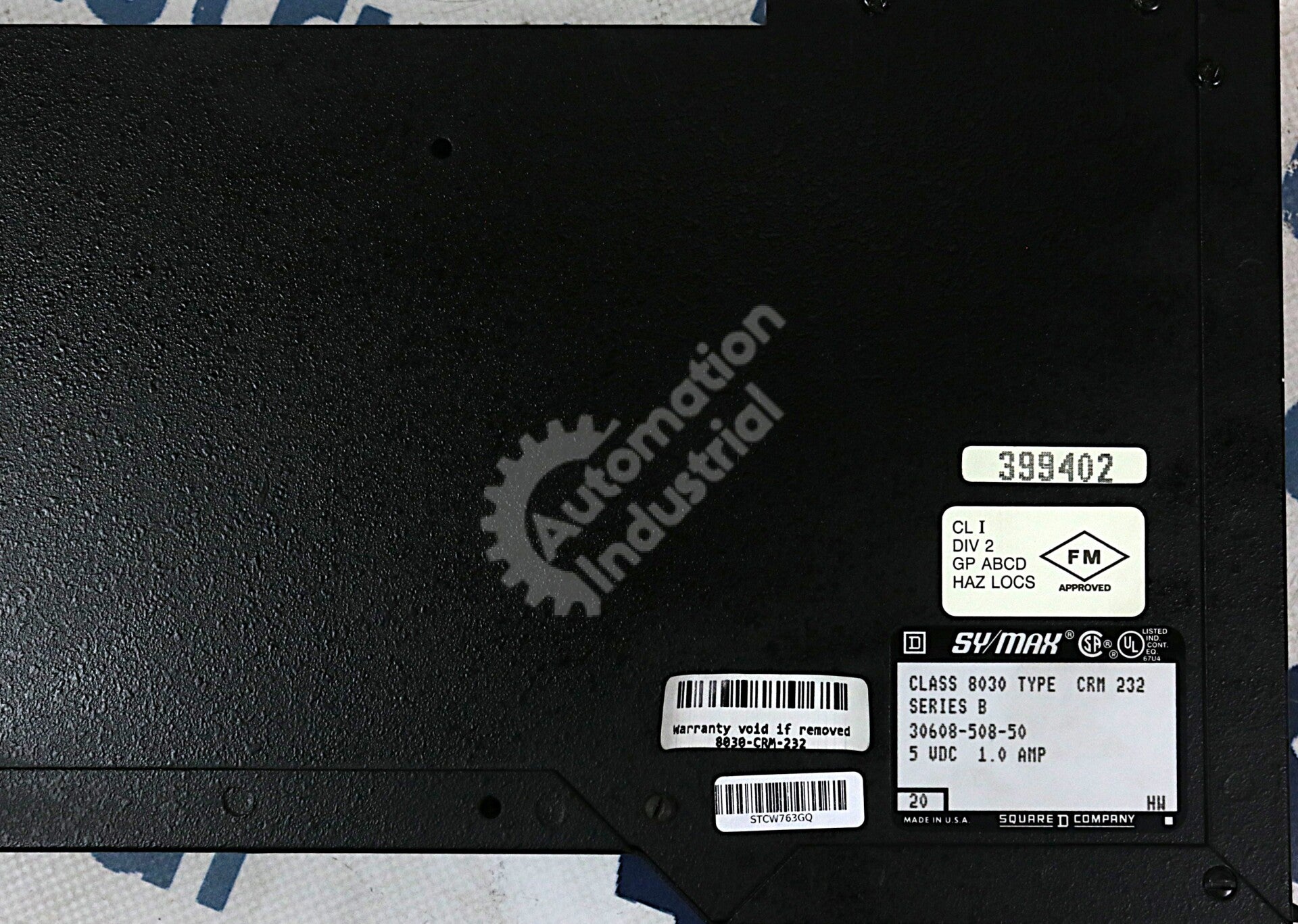 CRM-232 By Square D Sy/Max Class 8030 5VDC Remote Transfer Interface Module
