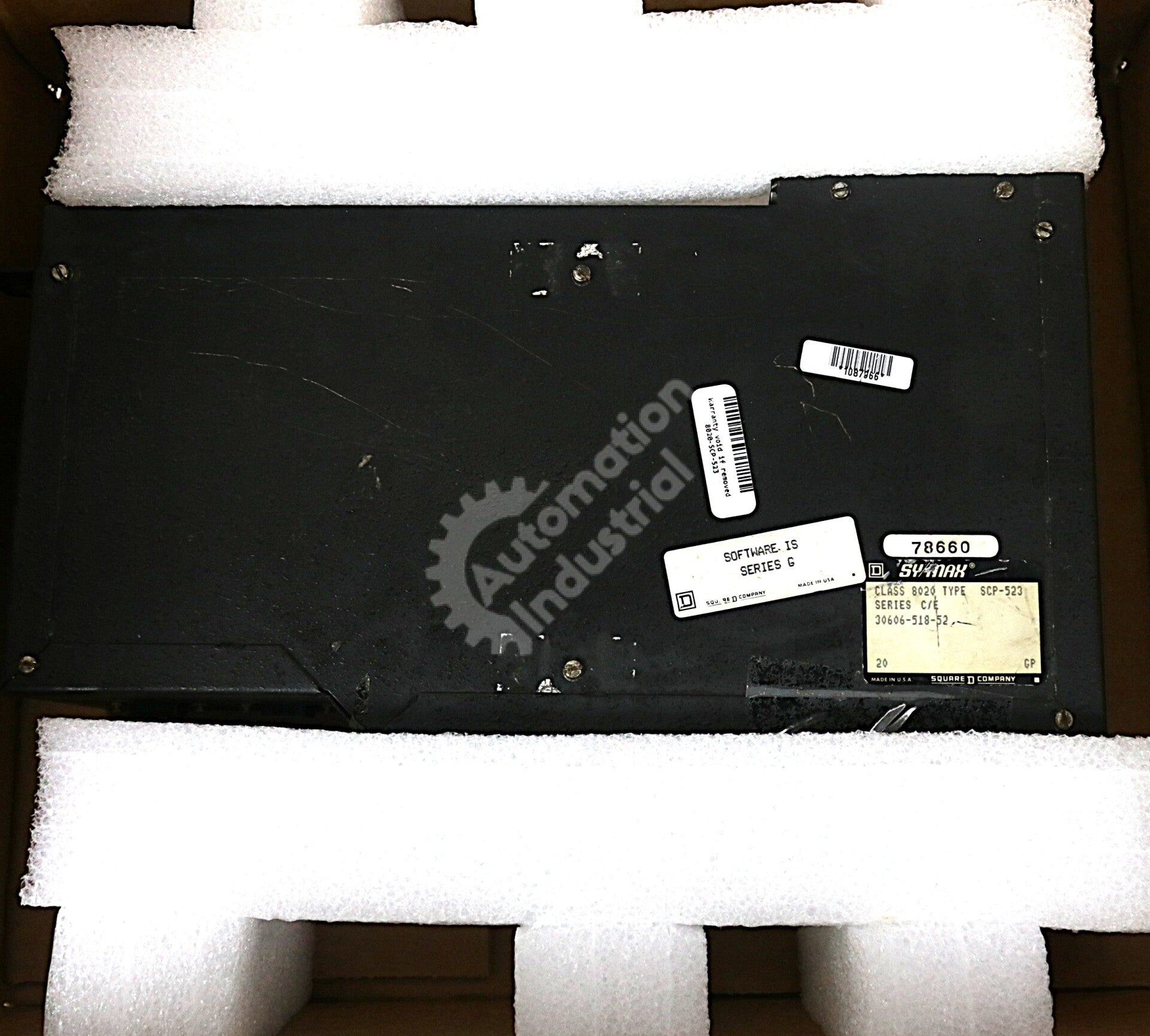 SCP-523 By Square D Sy/Max Class 8020 Model 500 Processor with 8K Ram Memory
