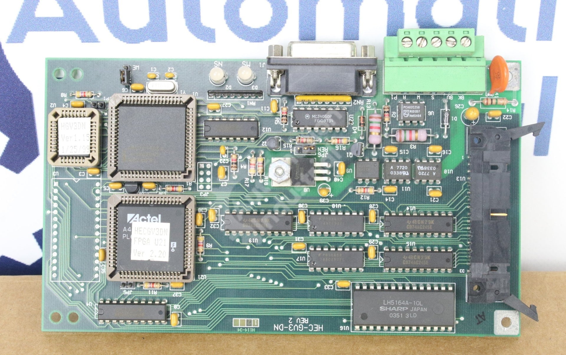HEC-GV3-DN by Reliance GV3000 HEC-GV3-DNK DeviceNet Interface Network Comms Card