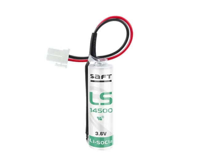 SAFT LS14500 AA 3.6V Lithium Battery – 2600mAh PLC Industrial Backup Power Cell