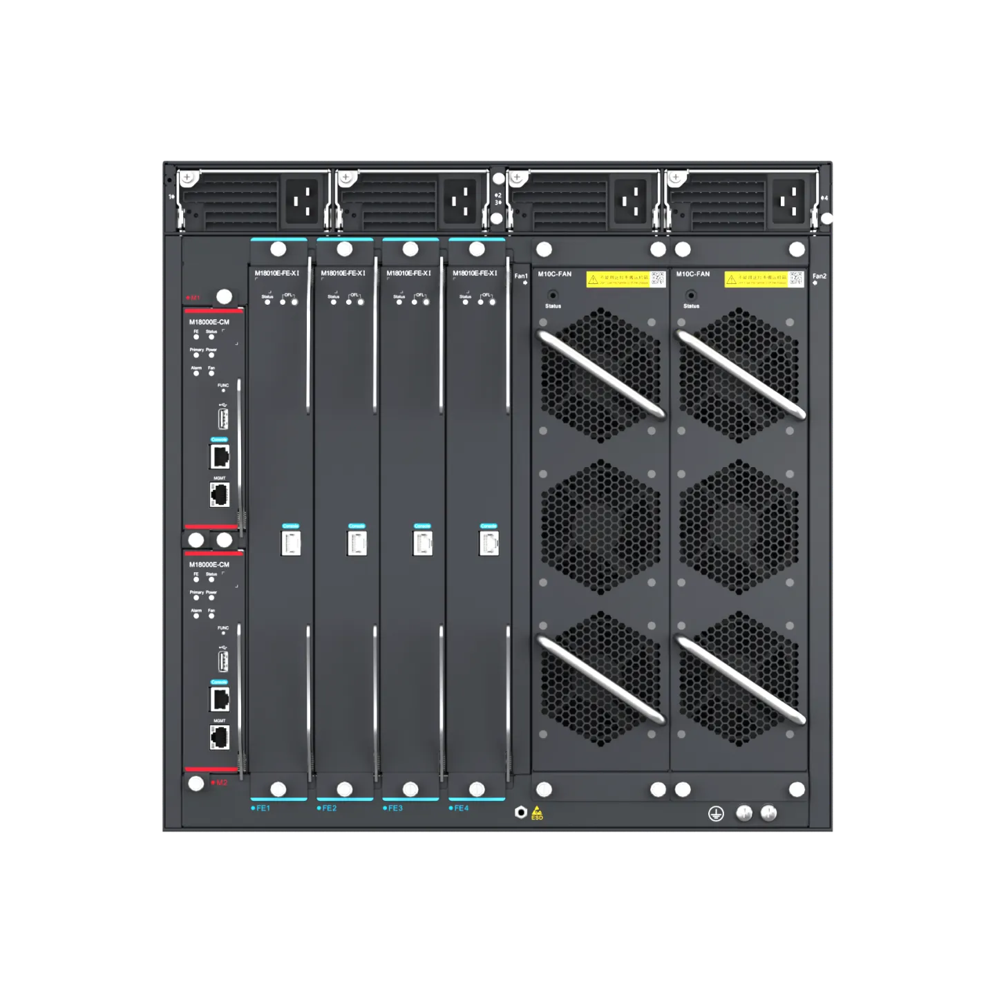 Ruijie RG-N18010-E 10U 8-Slot 19.2Tbps High-Density Core Switch(Chassis)