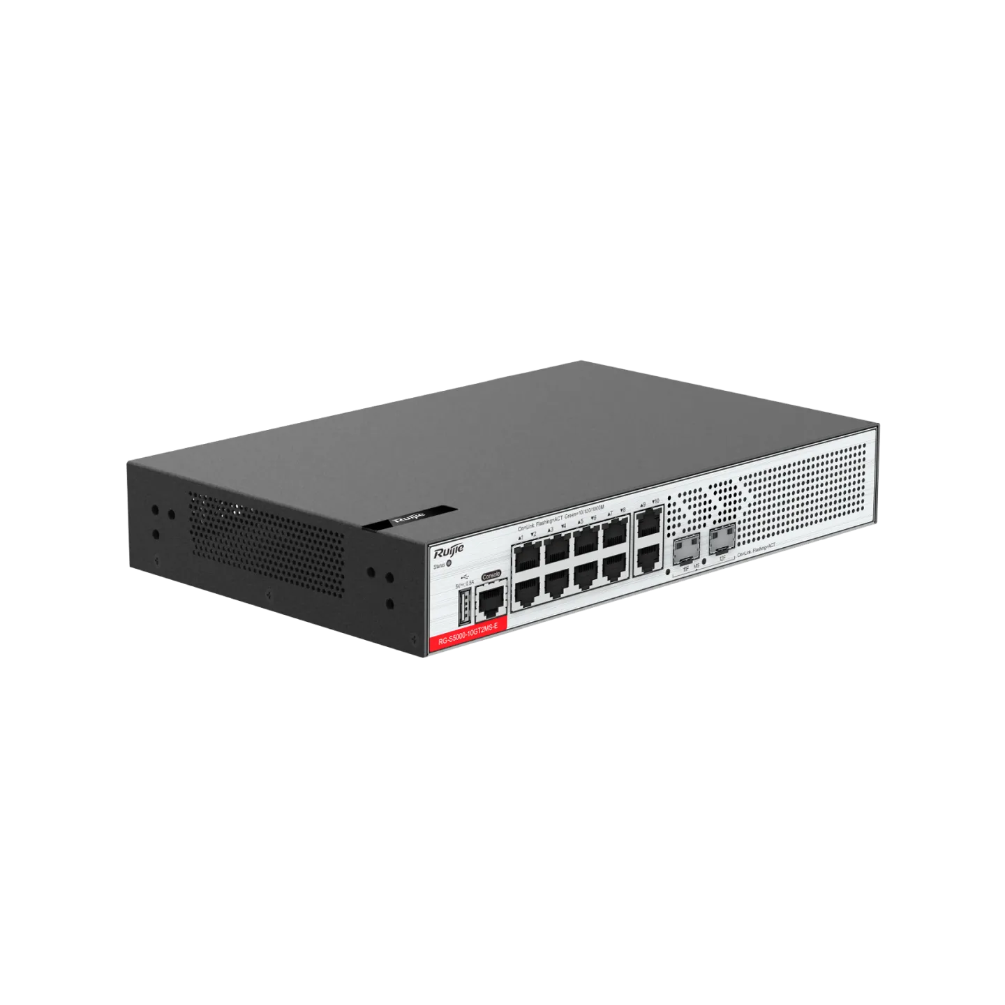 Ruijie RG-S5000-10GT2MS-E 10×1G & 2×2.5G SFP Layer 2+ Switch