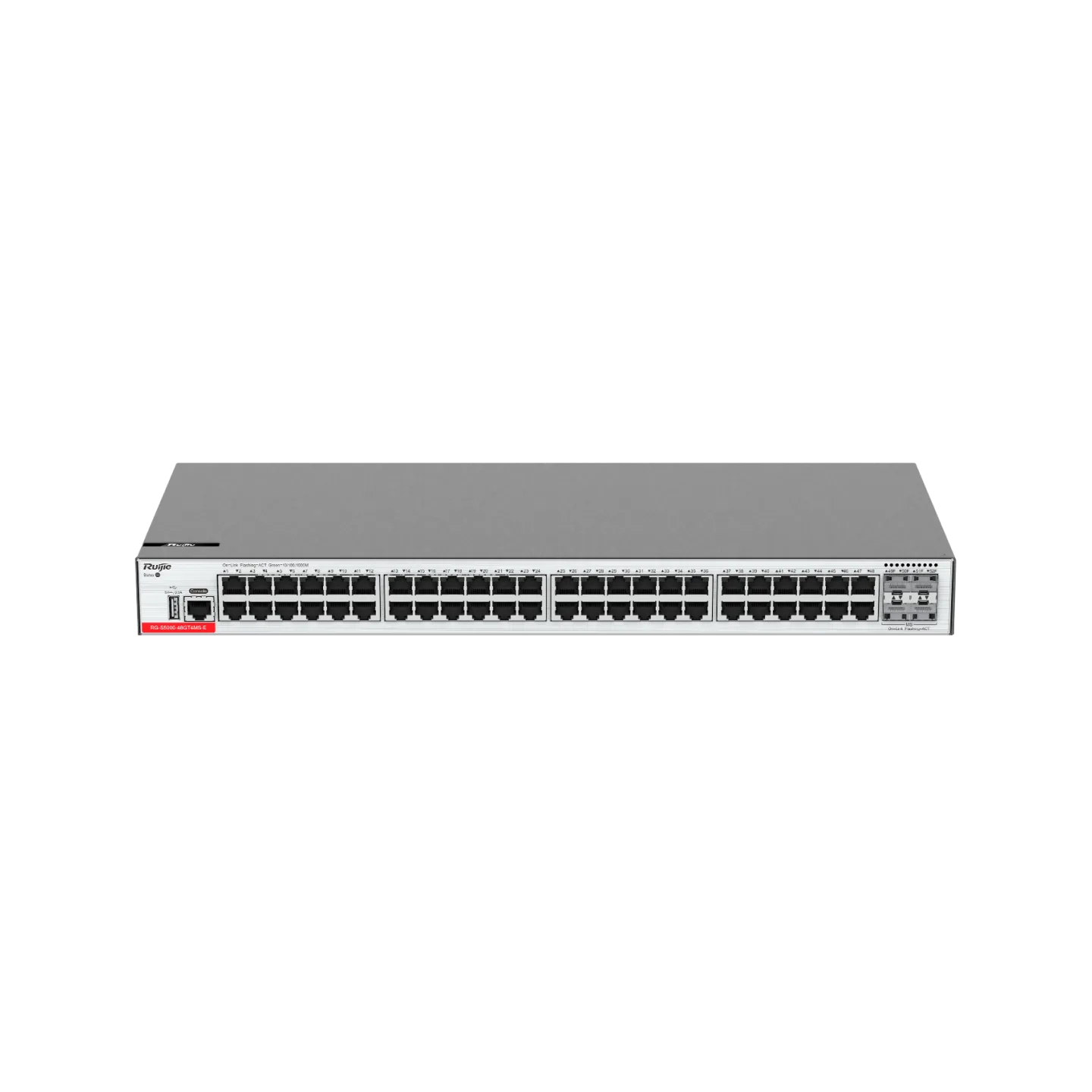 Ruijie RG-S5000-48GT4MS-E 48×1G & 4×2.5G SFP Layer 2+ Switch
