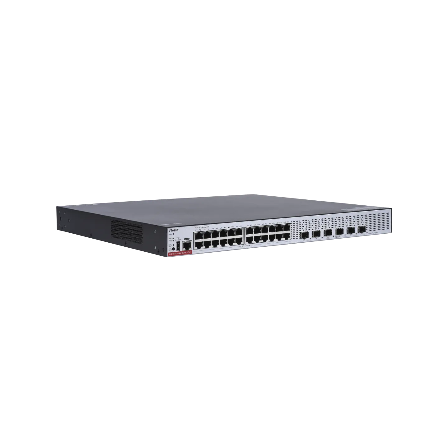 Ruijie RG-S5315-24MG6XS-UP-E 24×2.5G PoE+ & 6×10G SFP+ Uplink Switch