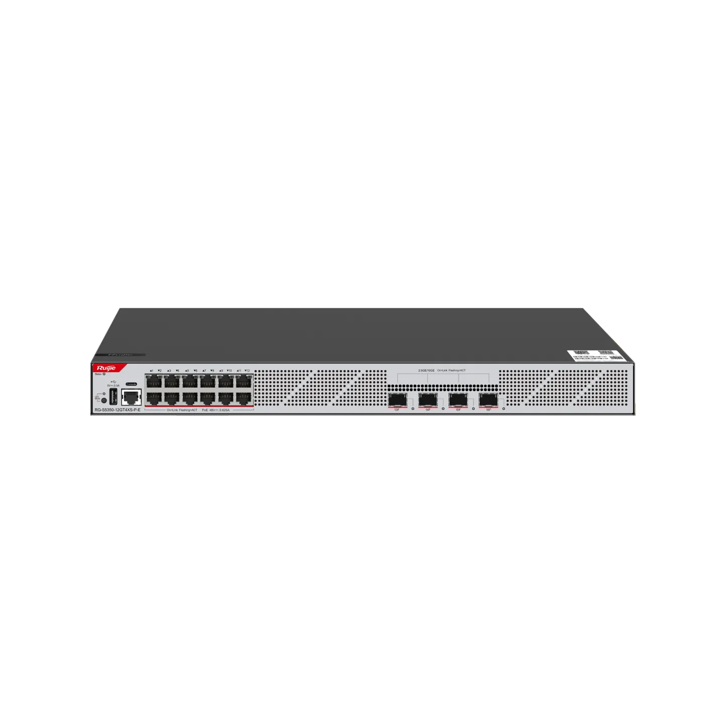 Ruijie RG-S5350-12GT4XS-P-E 12×Gigabit PoE+ & 4×10G SFP+ L2+ Switch