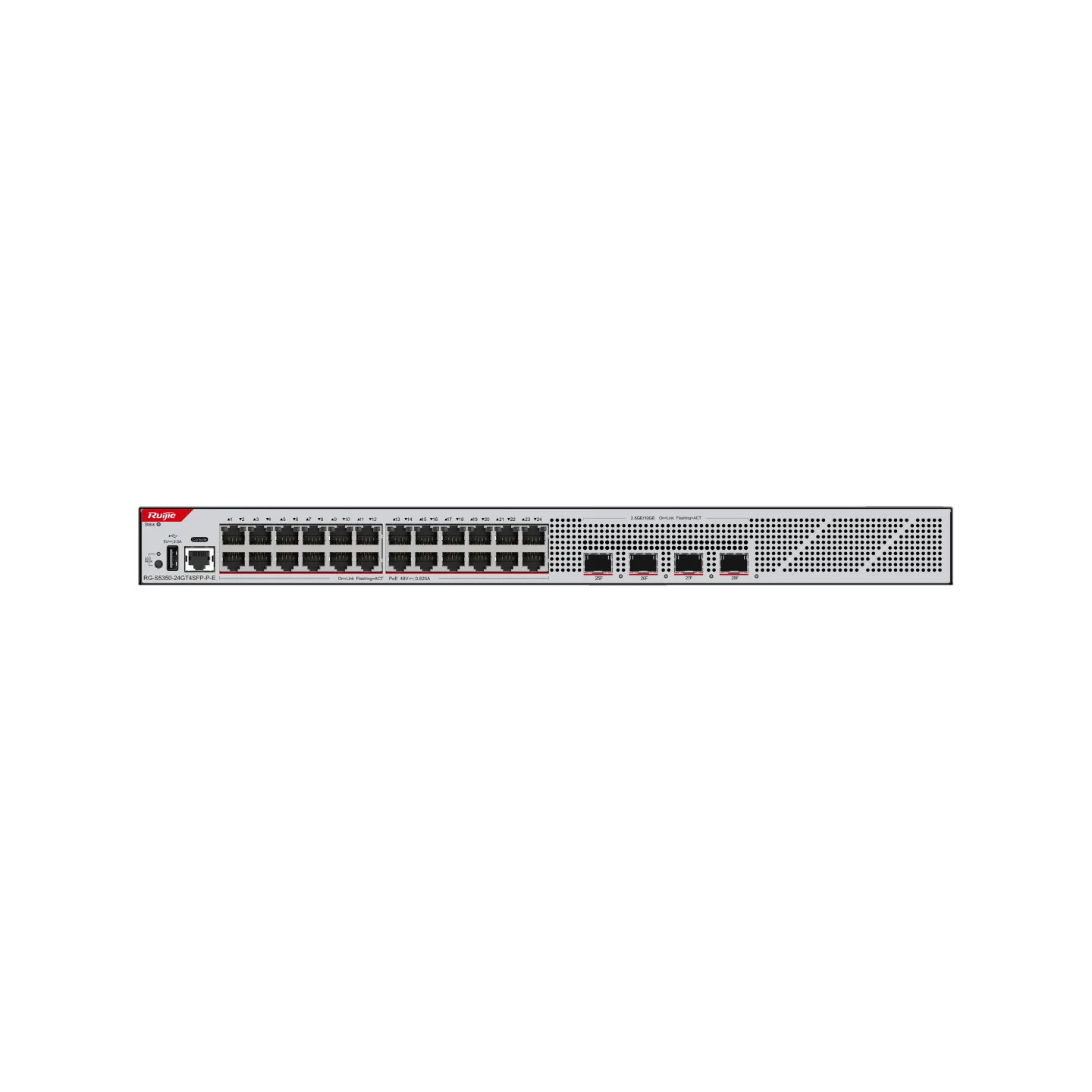 Ruijie RG-S5350-24GT4SFP-P-E 24×Gigabit PoE+ & 4×1G SFP L2+ Switch