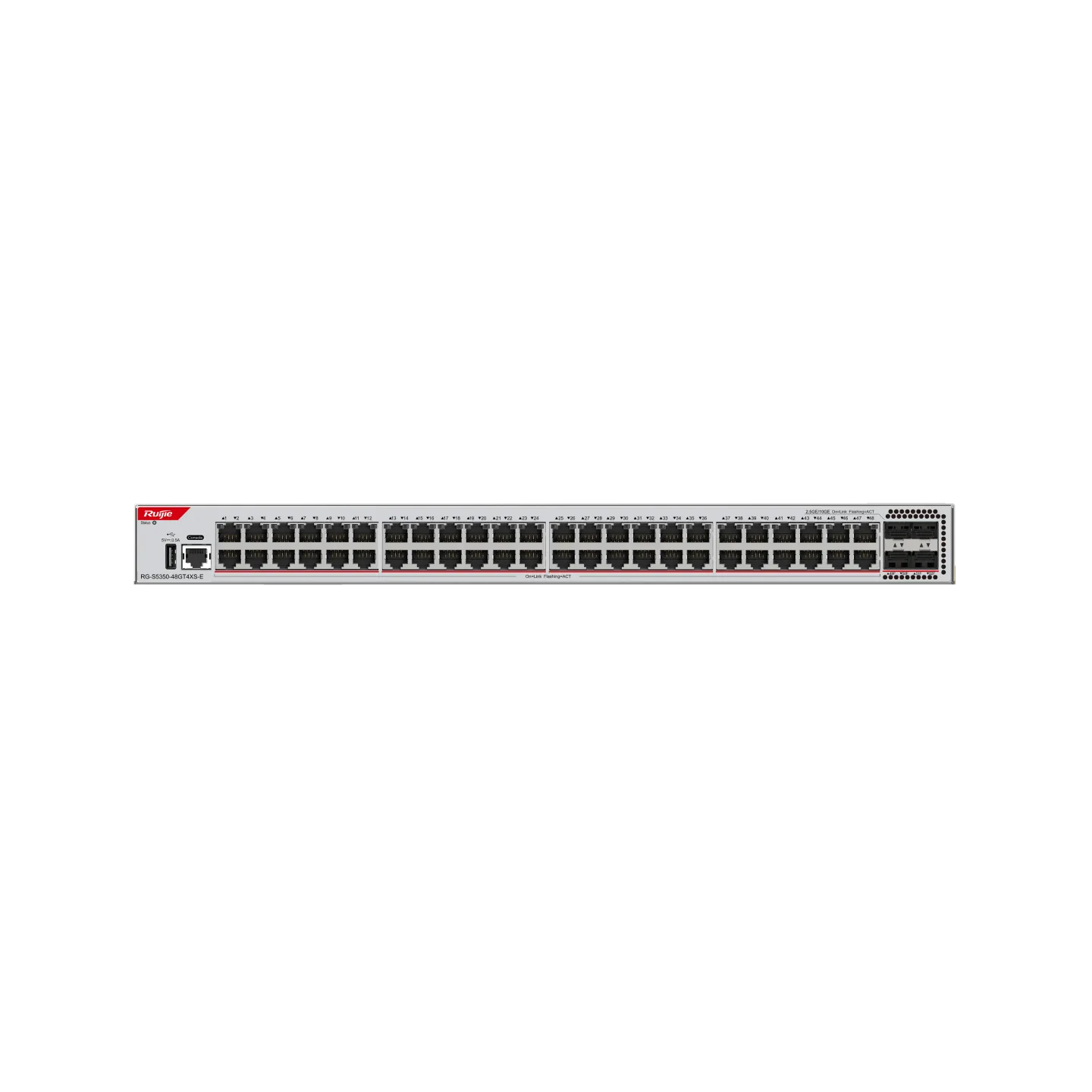 Ruijie RG-S5350-48GT4XS-E 48×Gigabit & 4×10G SFP+ L2+ Switch