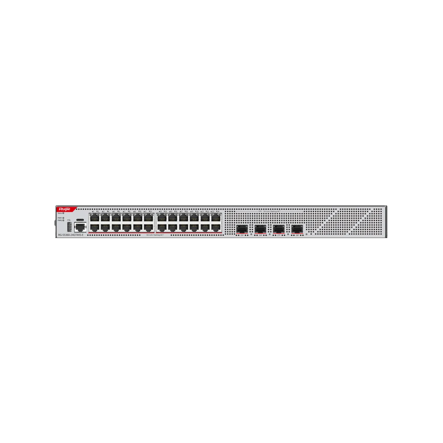 Ruijie RG-S5360-24GT4XS-E Industrial 24×Gigabit & 4×10G SFP+ Switch