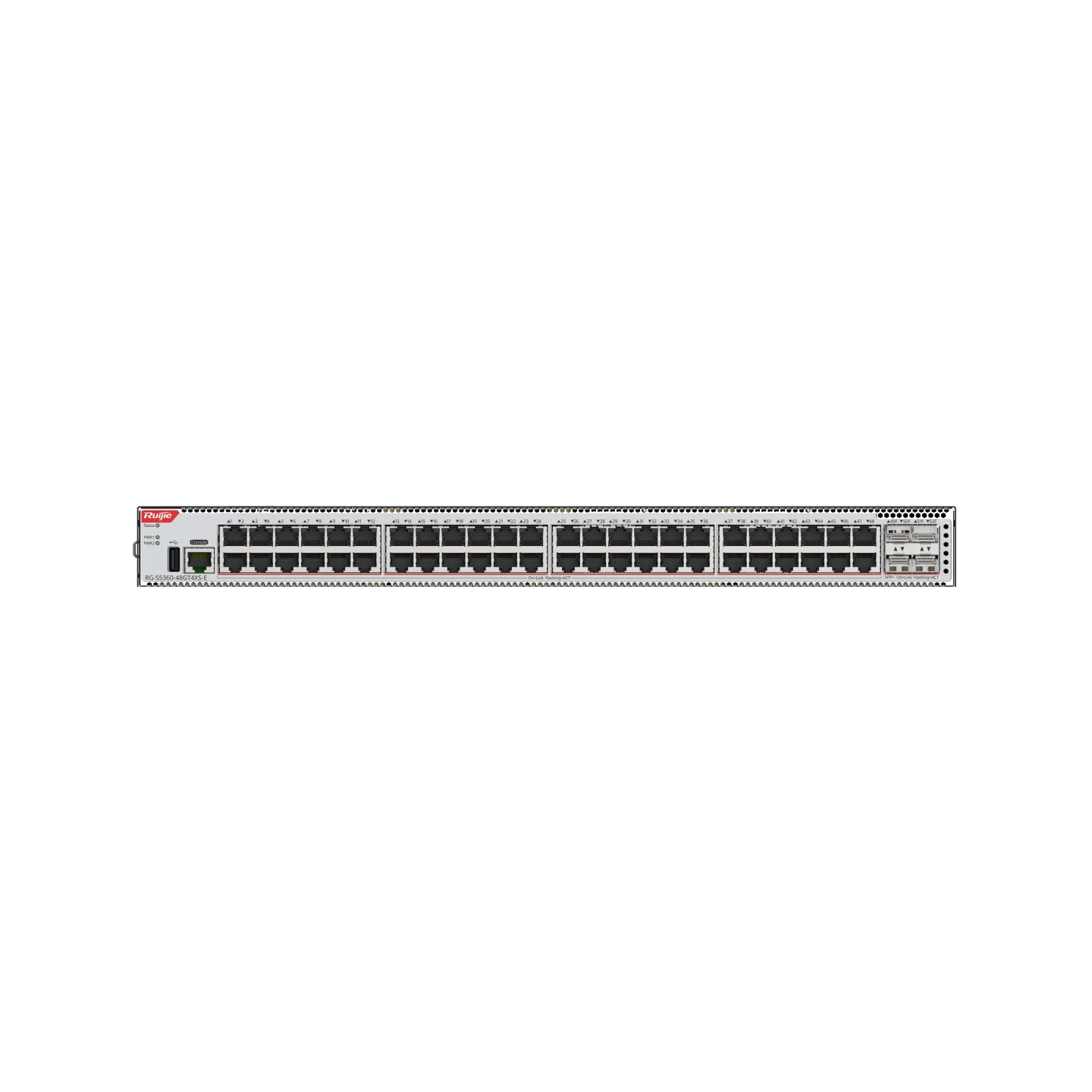 Ruijie RG-S5360-48GT4XS-E Industrial 48×Gigabit & 4×10G SFP+ Switch