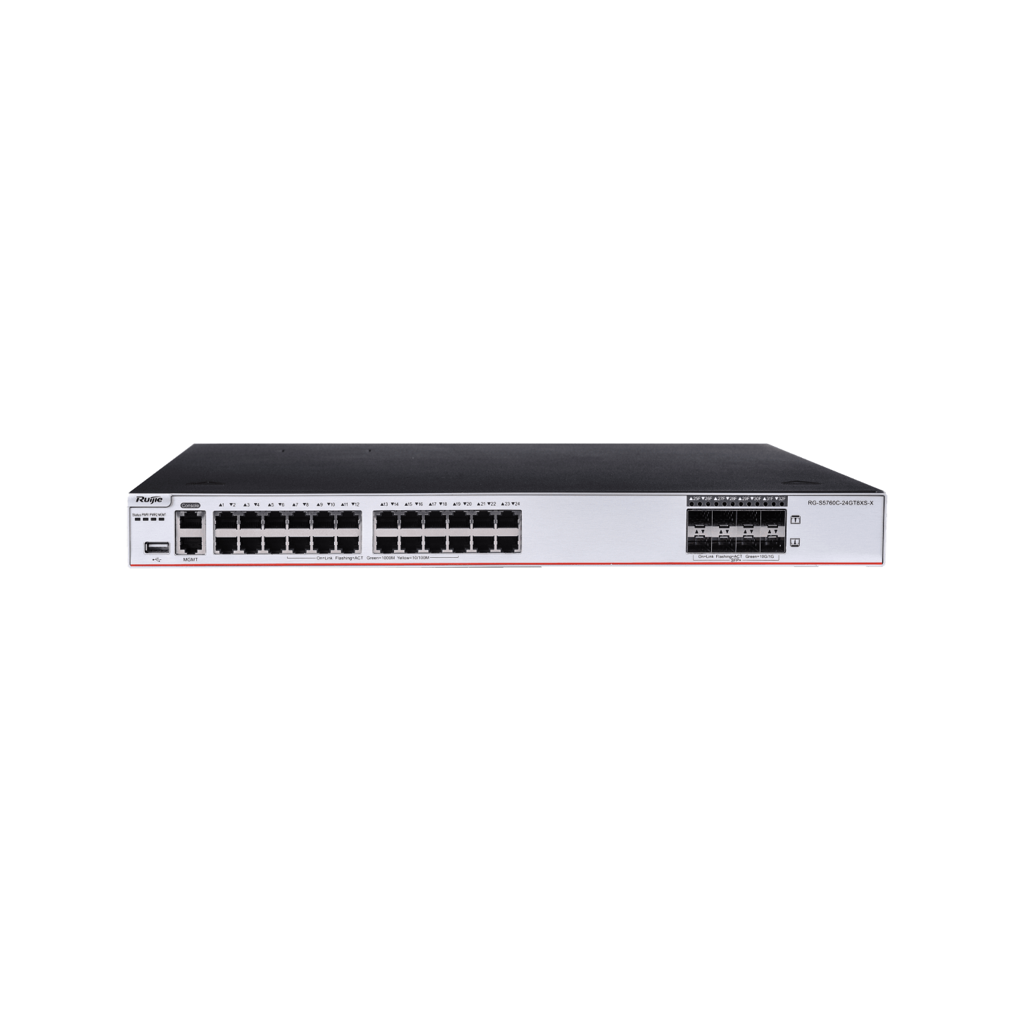 Ruijie RG-S5760C-24GT8XS-X 24×GE & 8×10G SFP+ Switch