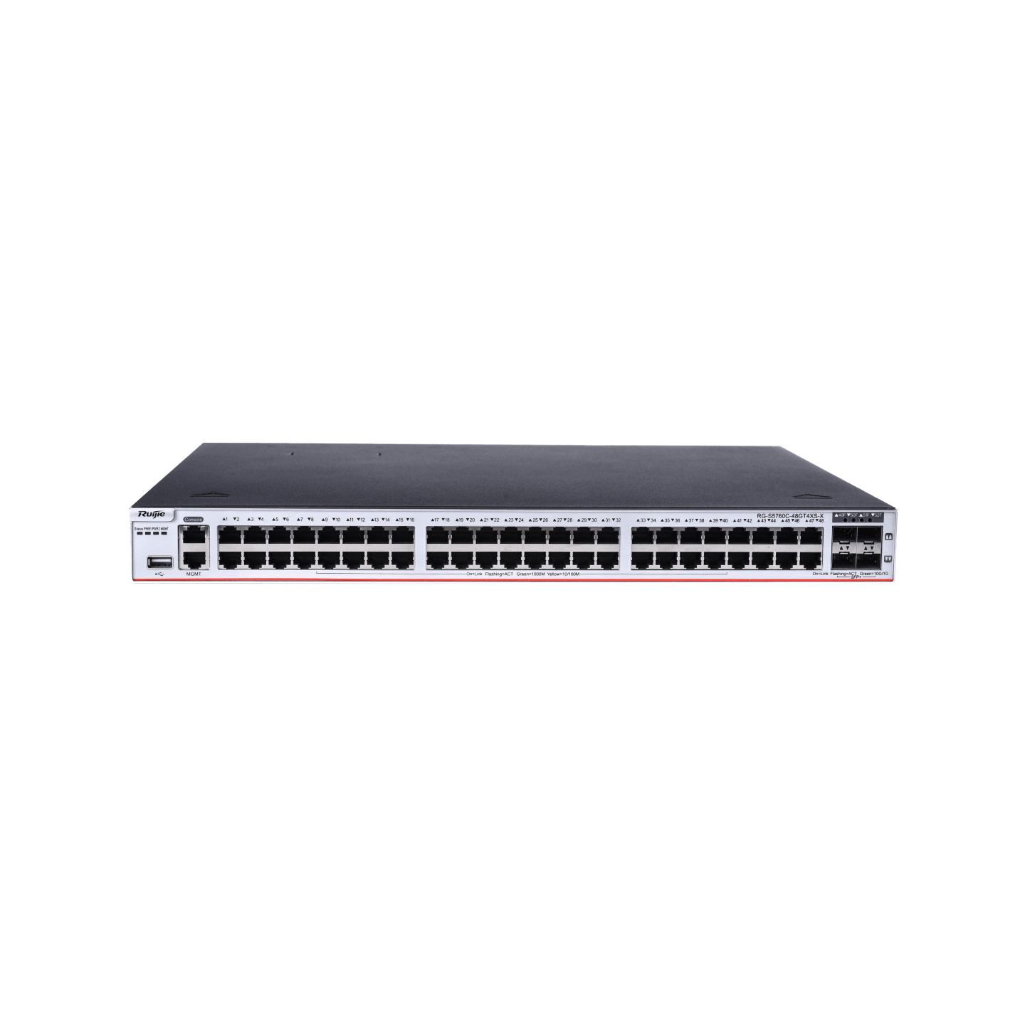 Ruijie RG-S5760C-48GT4XS-X 48×GE & 4×10G SFP+ Switch
