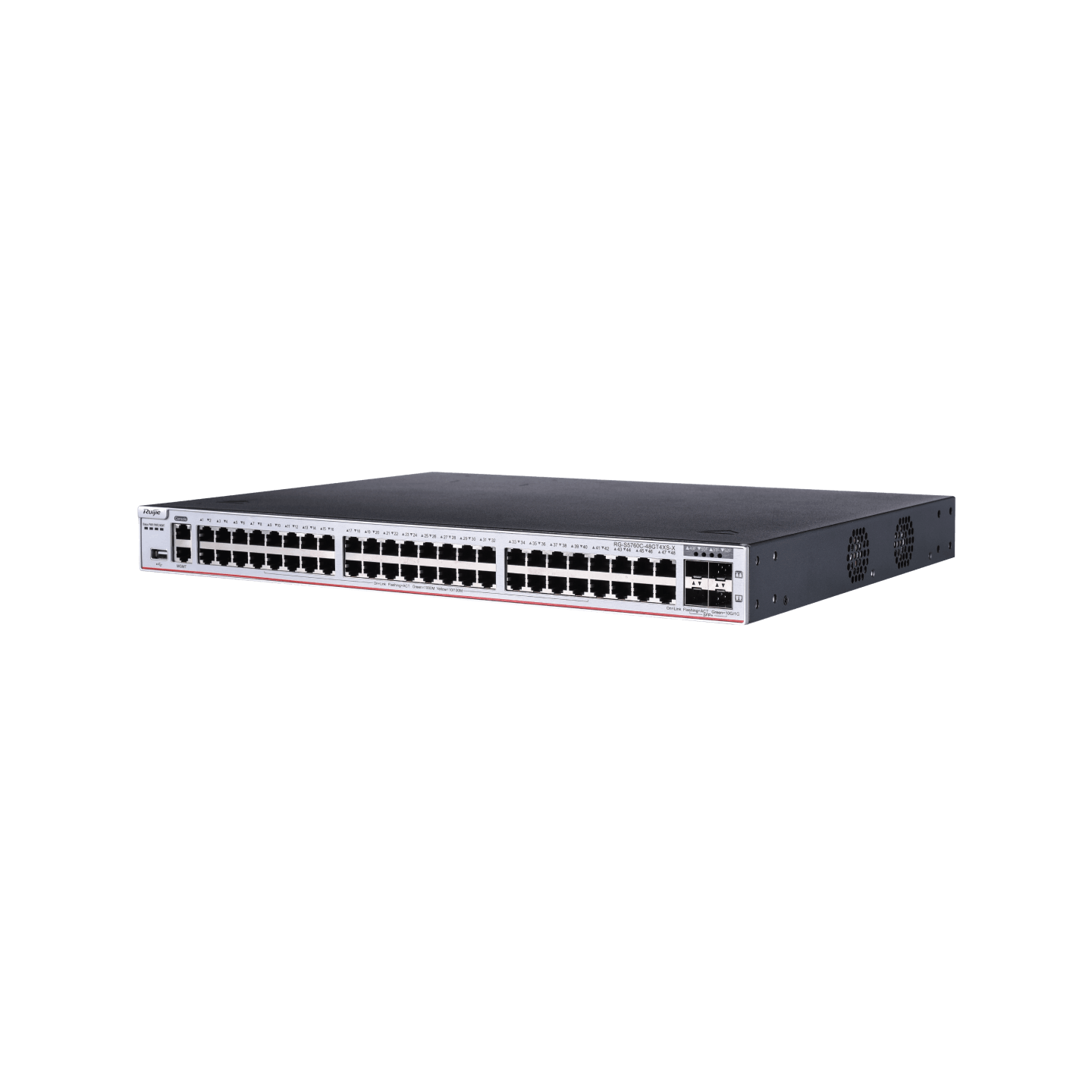 Ruijie RG-S5760C-48GT4XS-X 48×GE & 4×10G SFP+ Switch
