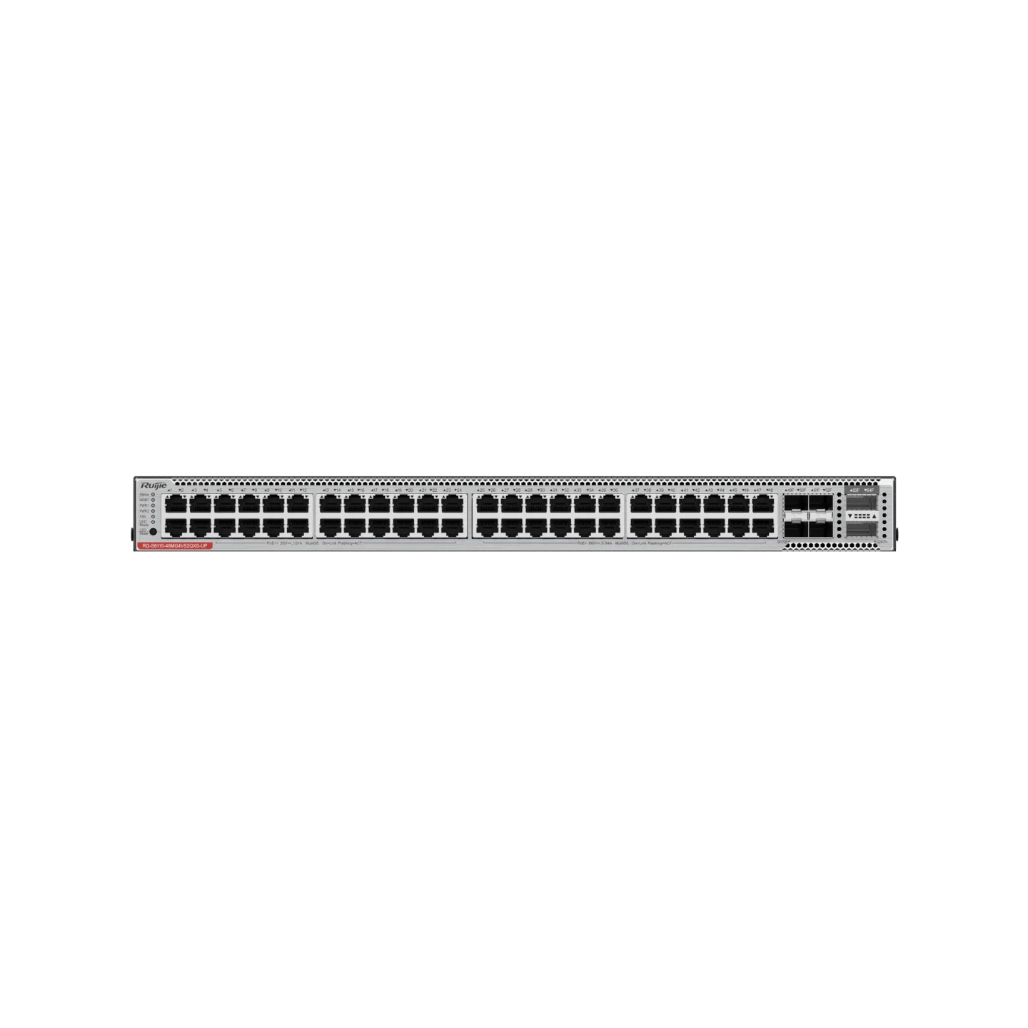 Ruijie RG-S6110-48MG4VS2QXS-UP 48×Multi-GE PoE++, 4×25G+2×40G