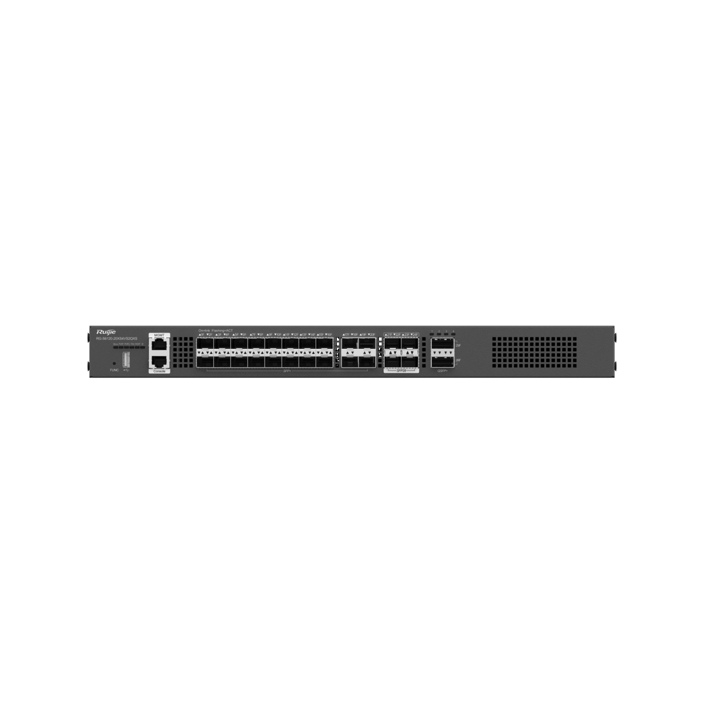 Ruijie RG-S6120-20XS4VS2QXS 20×10G SFP+/4×25G SFP28/2×40G QSFP+ Switch