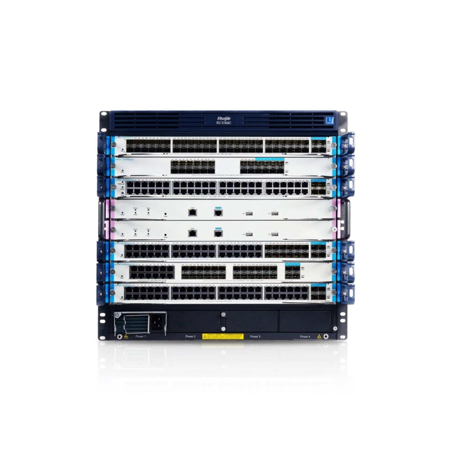Ruijie RG-S7808C 8-Slot 12Tbps Modular Campus Core Switch(Chassis)