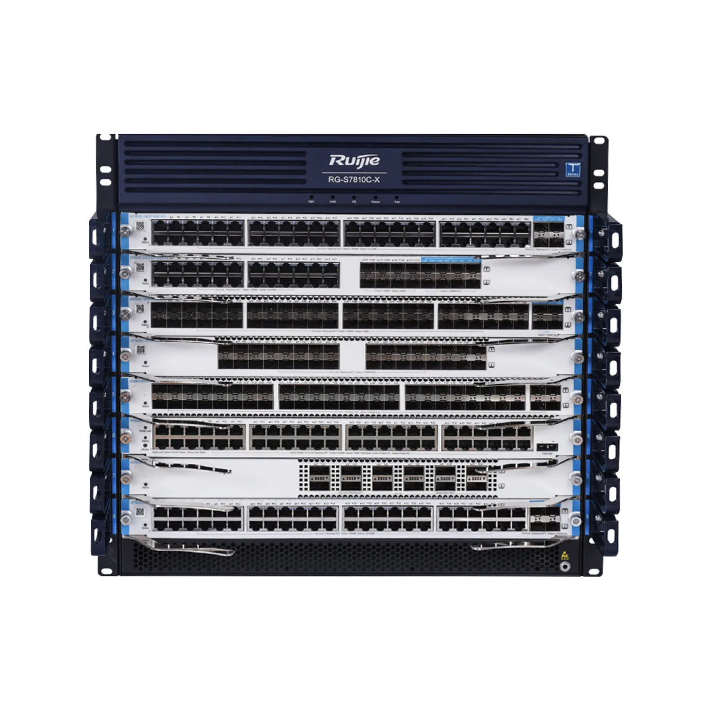 Ruijie RG-S7810C-X 10-Slot 19.2Tbps Modular Campus Core Switch(Chassis)