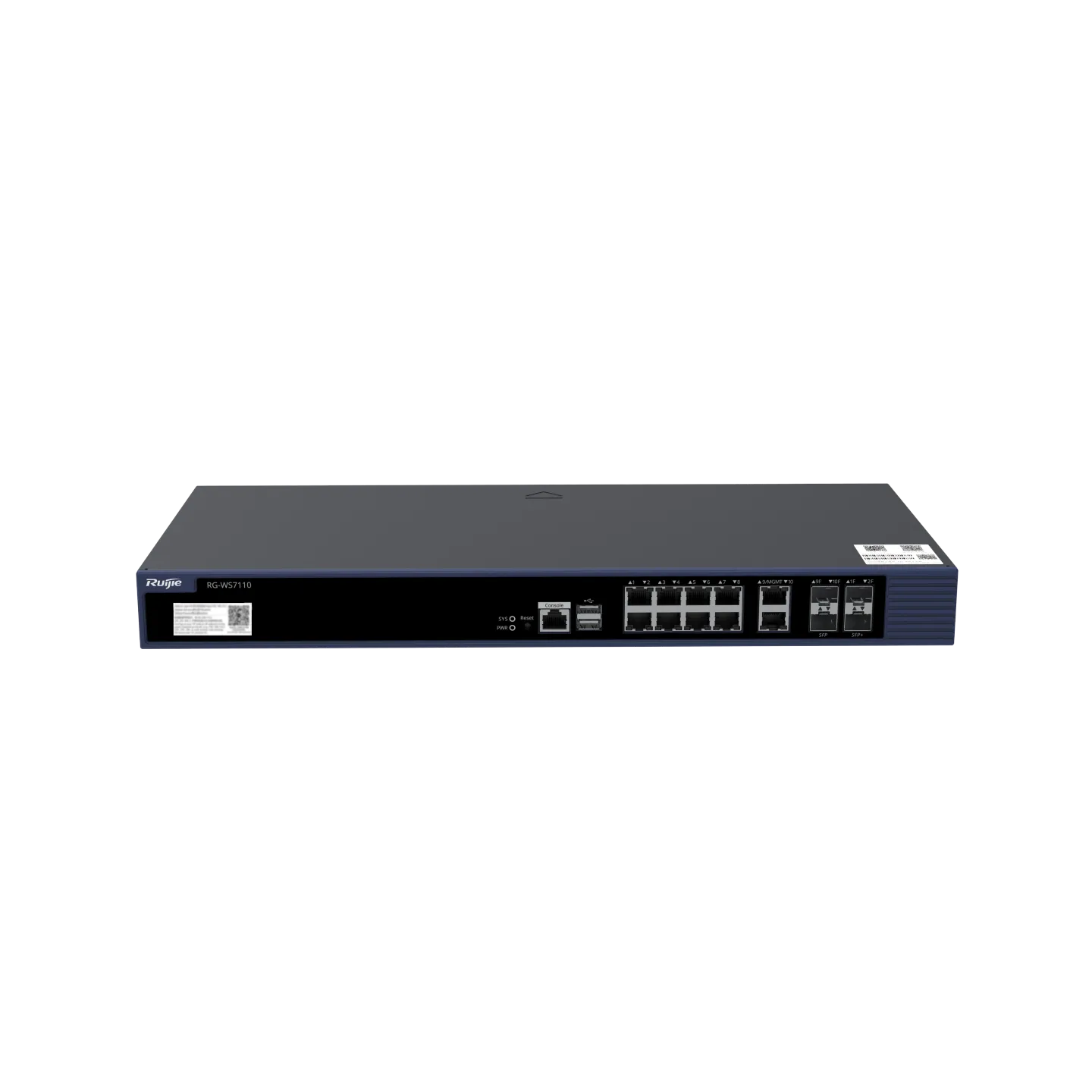 Ruijie RG-WS7110 Wireless Access Controller, 10 Gbps, L2/L3, Visualized Mgmt