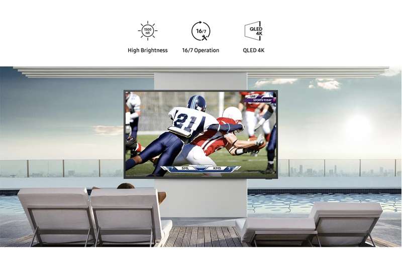 Samsung 55" BHT Series 4K Terrace Signage Display