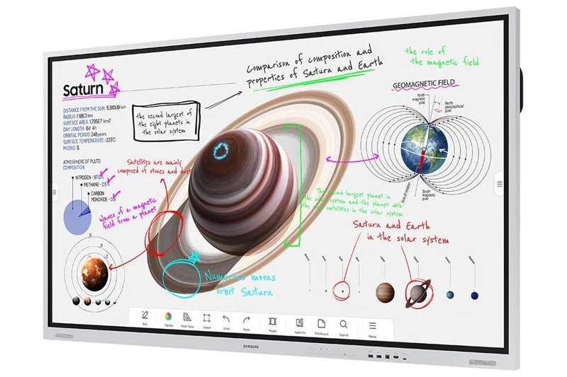 Samsung Flip Pro WM75B 75" 4K UHD Interactive Display