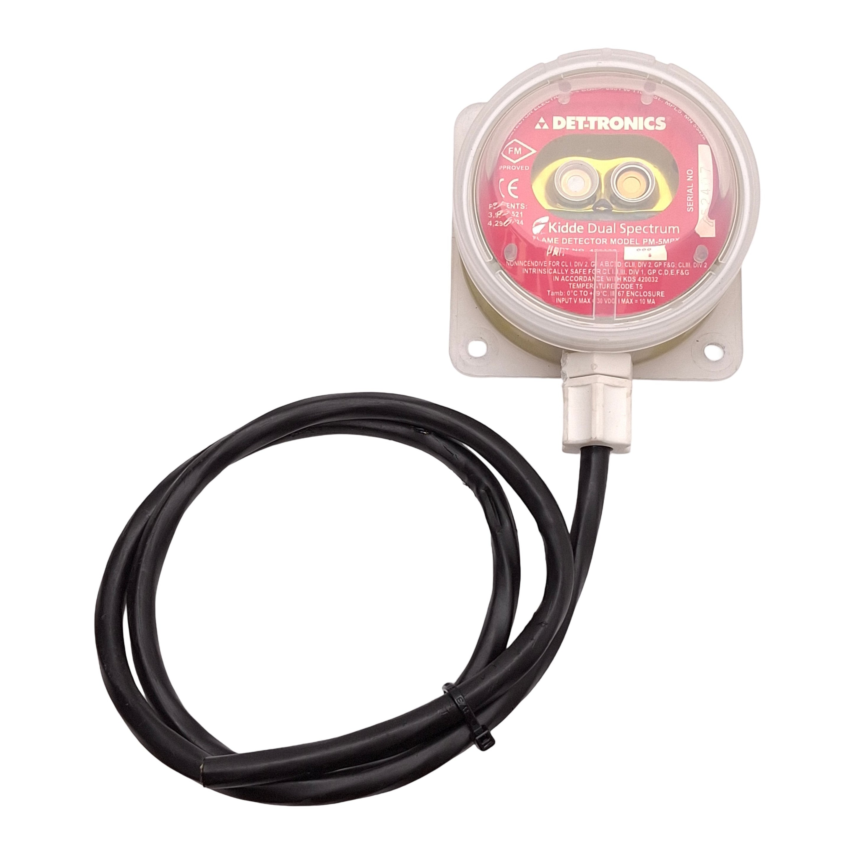 Det-Tronics PM-5MPX Dual Spectrum Infrared Flame Detector for Semiconductor Fire Protection Applications
