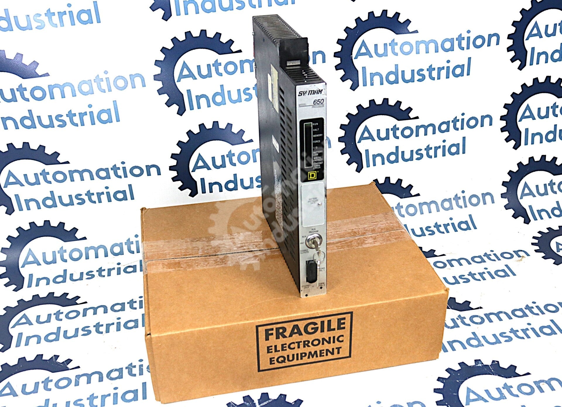 SCP-654 By Square D Sy/Max Class 8055 5VDC Model 650 PLC CPU Processor