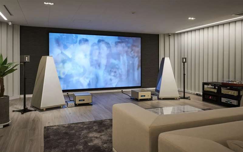 Screen Innovations Zero Edge  Series Frame Screen, 74'' x 131'' with Pure White AT 1.3 Material