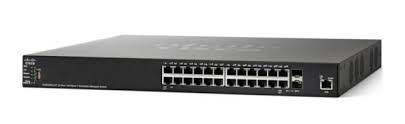Cisco SG350X-24PD-K9 24-Port PoE Managed Switch 2.5G Multi-Gigabit Stackable Network Device