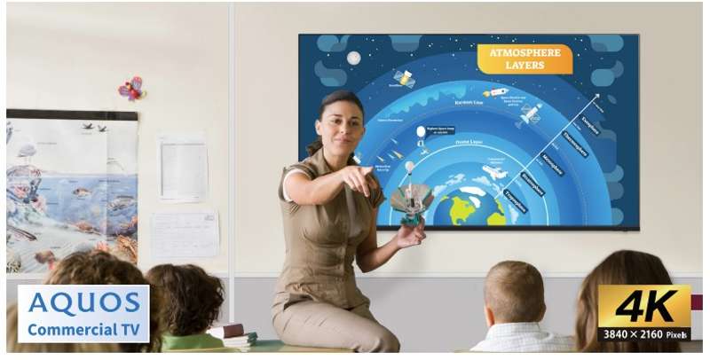 Sharp 4P-B55EJ2U AQUOS 55'' 4K HDR Commercial Display