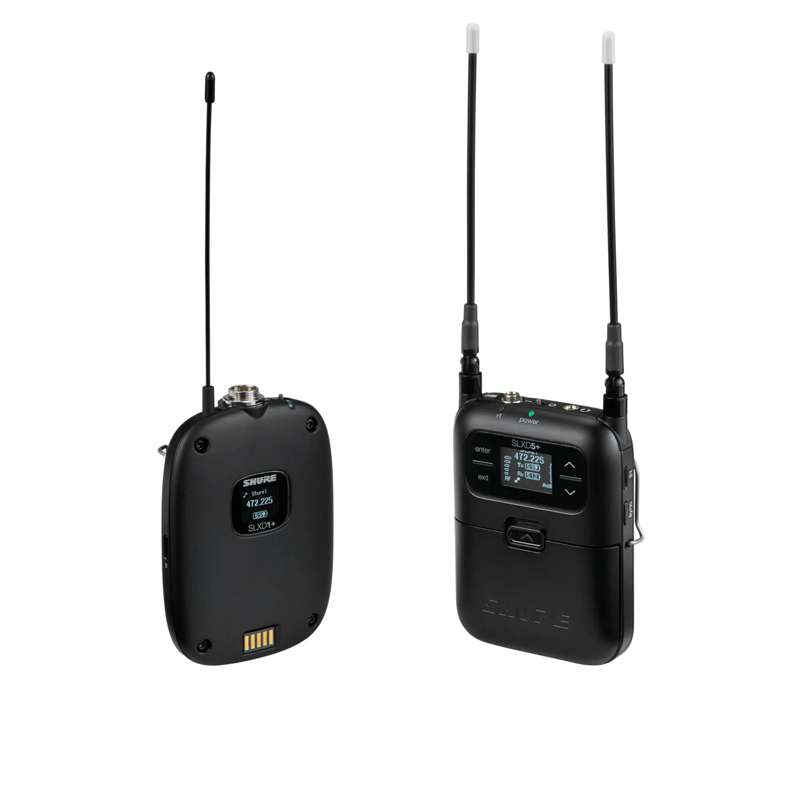 Shure SLXD15+ Wireless System with SLXD5 Portable Plug On Transmitter  G57 Band