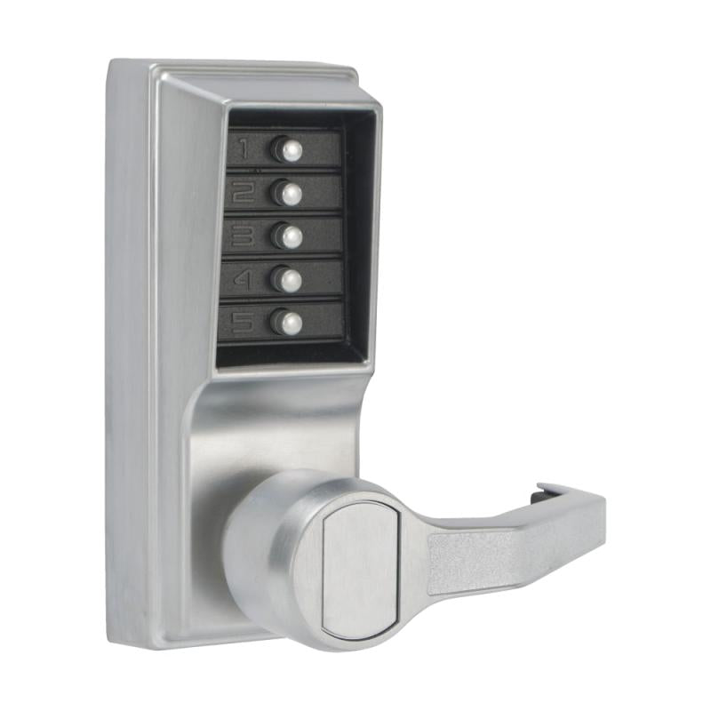 Kaba LR1011-26D-41 Simplex L1000 Series Mechanical Pushbutton Cylindrical Combination Entry Lock Right Hand