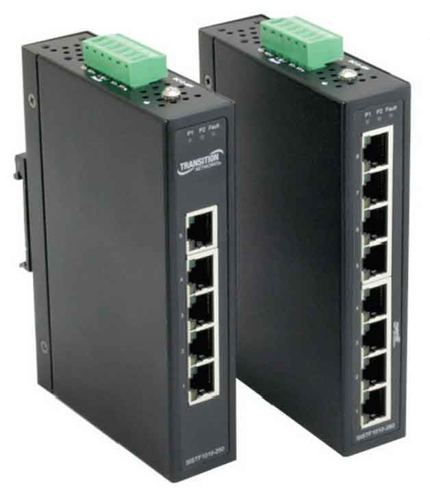 (8) 10/100 Base-TX RJ45 Switch -40 To 75 C Operating Temp