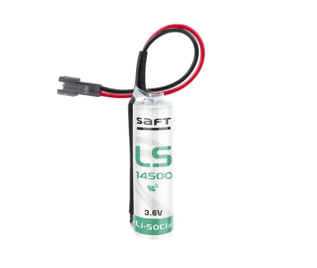 SAFT LS14500 AA 3.6V Lithium Battery – 2600mAh PLC Industrial Backup Power Cell
