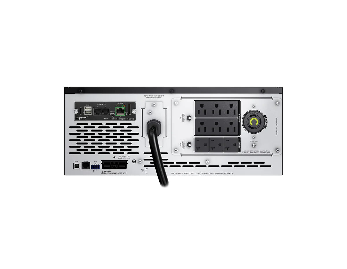 APC SMX3000LVNC - Smart-UPS X 3000VA Line-Interactive 4U Rack/Tower Convertible UPS