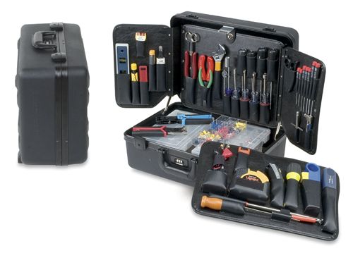 SPC975D Commercial AV Installer Tool Kit, 8.5" Hard Case