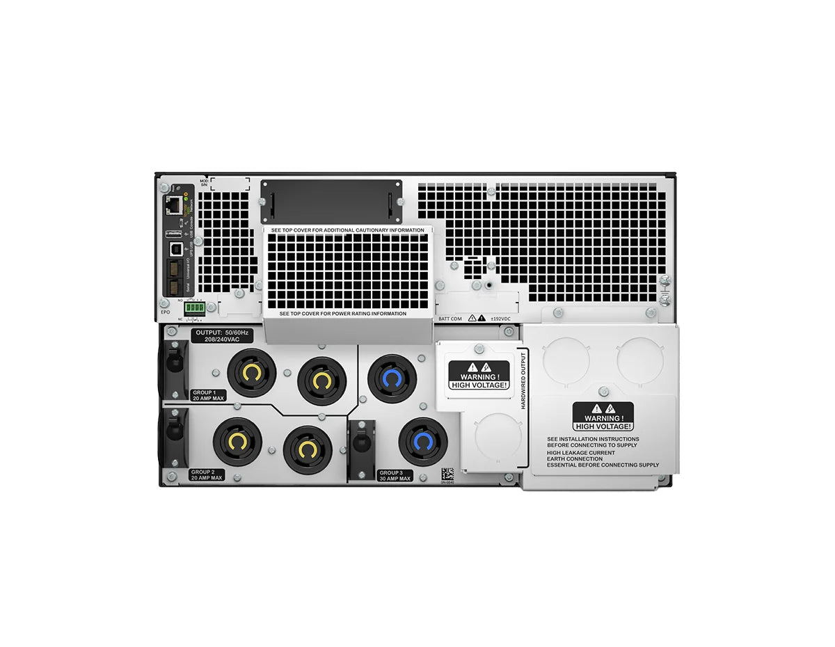 APC SRT10KRMXLT - Smart-UPS On-Line 10kVA 10kW Rackmount 6U UPS