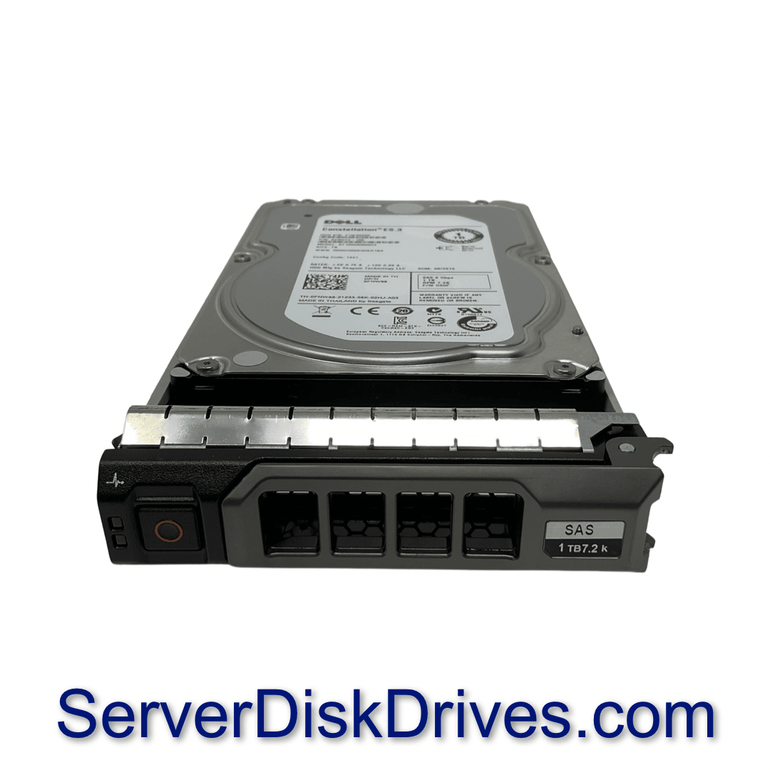 FNW88 Dell 1Tb 7200rpm 6Gb/s 128MB SAS 3.5″ ST1000NM0023 drive (4 Pack)