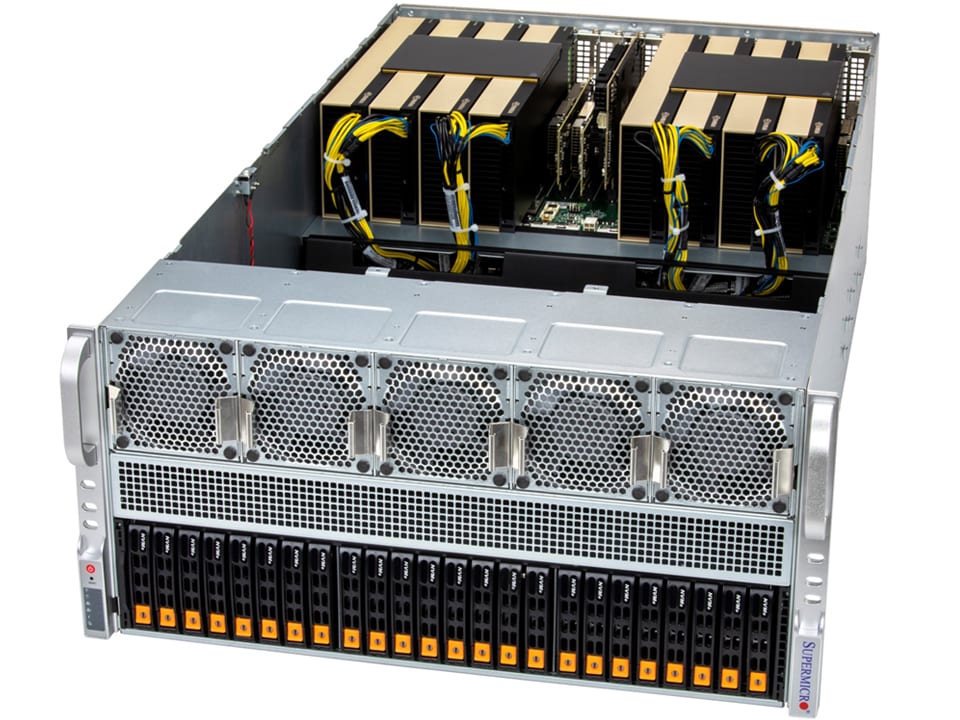 Supermicro 8 x RTX PRO 6000 GPU 5U AI SuperServer